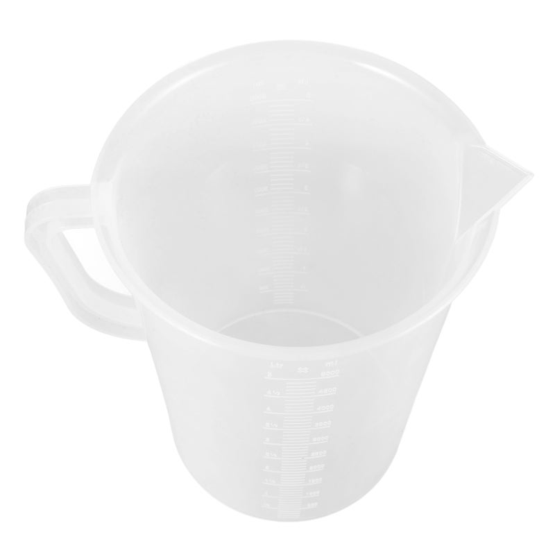 Scaled Measuring Cup Oil Measuring Cup Handled Liquid Measuring Pitcher 5000ml - Image 1