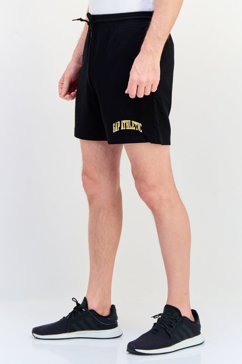 GAP Men Sportswear Fit Running Shorts, Black  - Image 2