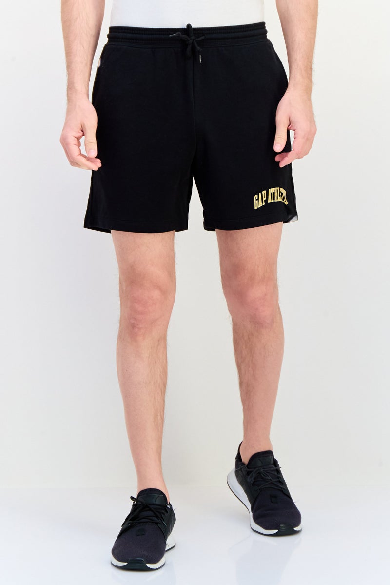 GAP Men Sportswear Fit Running Shorts, Black  - Image 1