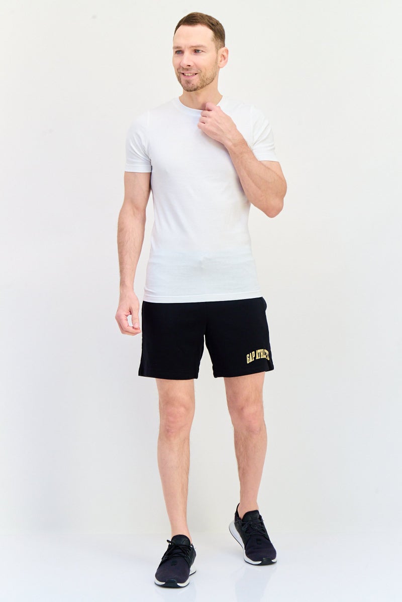 GAP Men Sportswear Fit Running Shorts, Black  - Image 4
