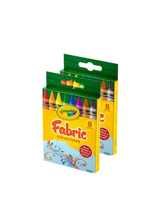 Crayola أقلام تلوين قماشية 8 قطع - Image 4