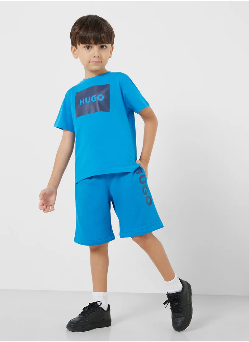HUGO Kids Logo T-Shirt