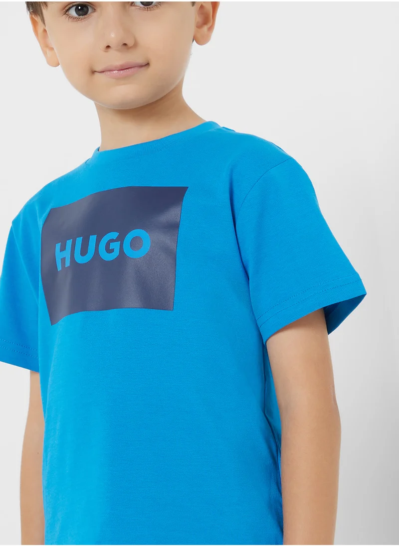 HUGO Kids Logo T-Shirt