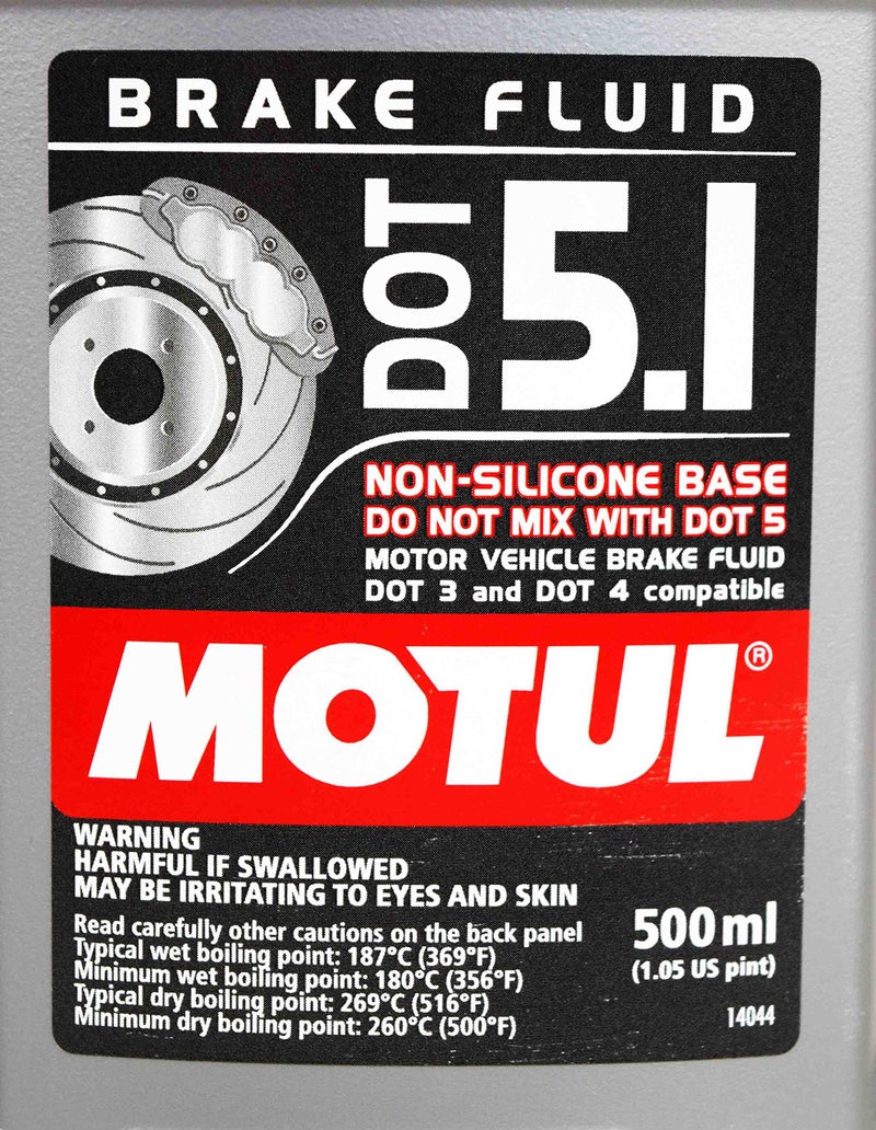 Motul 100950 100% Synthetic Brake Dot 5.1 Brake Fluid 500 ml - 4 Pack - Image 5