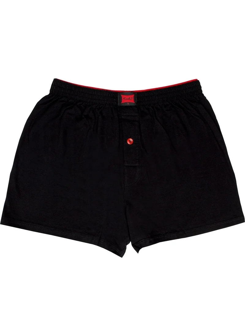 Tutku Men Combed Cotton Plain Boxer 4 Colors 4-Pack