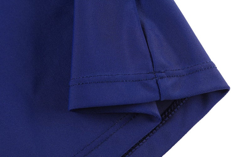 Rekita Women Sexy Pure Color Waistband Skirt Bikini Bottom Navy Blue Medium - Image 4