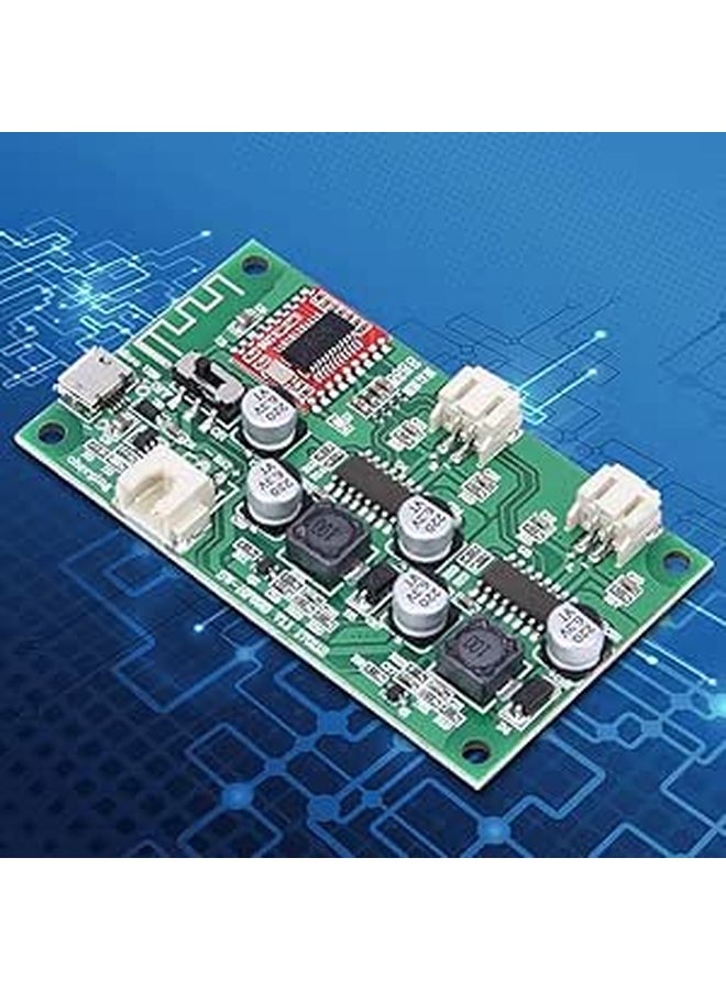 HF69B 2x6W Audio Amplifier Board Low Standby Heating Compatible with Lithium Batteries - Image 1