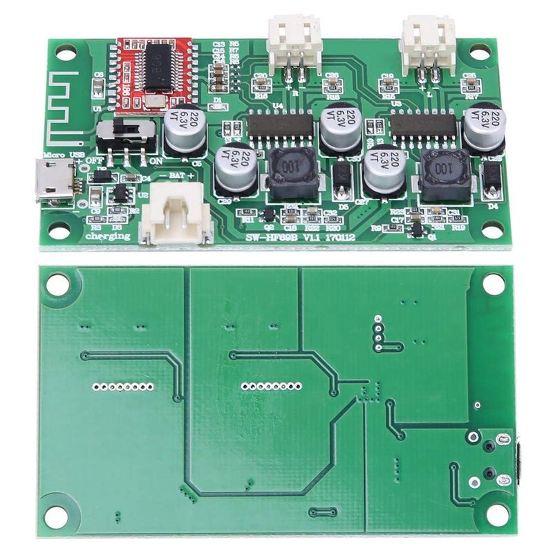 HF69B 2x6W Audio Amplifier Board Low Standby Heating Compatible with Lithium Batteries - Image 5