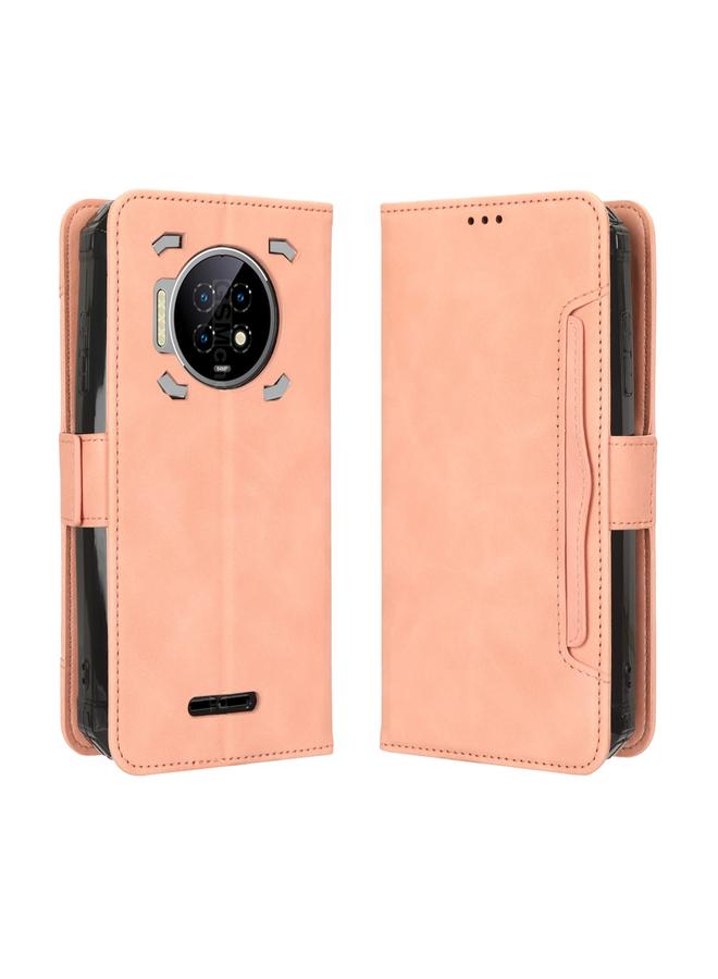 اس-توب جراب هاتف Oukitel WP19 مصنوع من الجلد وملمس جلد العجل وفتحات للبطاقات - Image 2