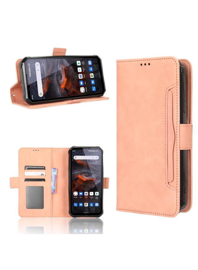 اس-توب جراب هاتف Oukitel WP19 مصنوع من الجلد وملمس جلد العجل وفتحات للبطاقات - Image 1