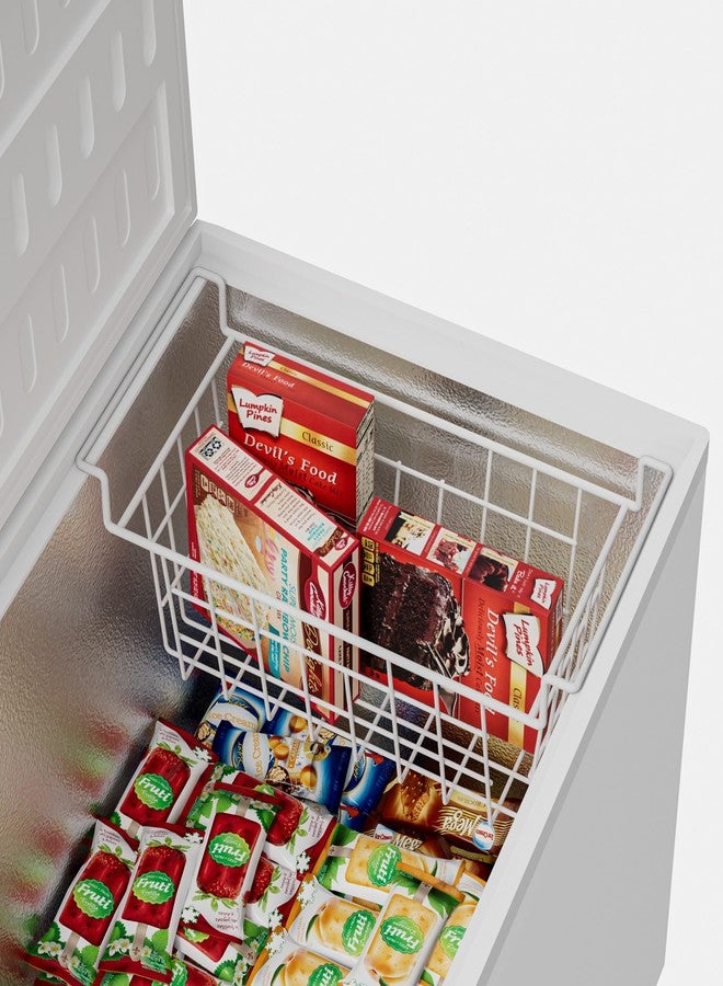 blitzlabs Chest Freezer Organizer Bins, Deep Freezer Basket Storage Wire Metal Hanging Baskets 17.5inch 2Packs - Image 2