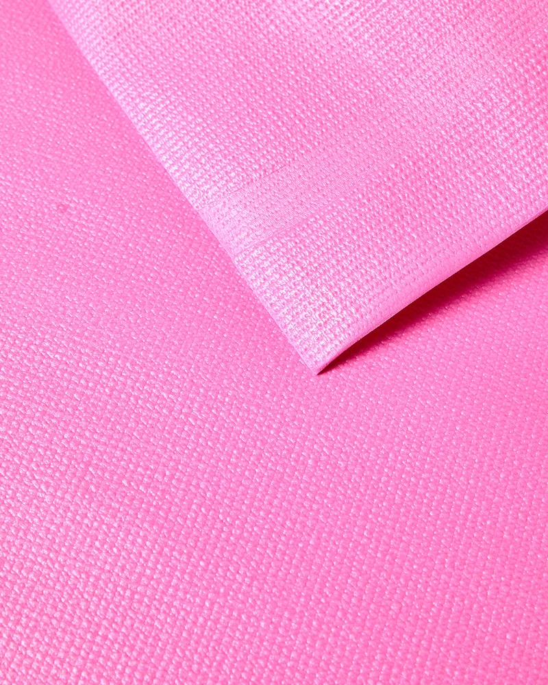 REDTAG Pink PVC Yoga Mat with Strap