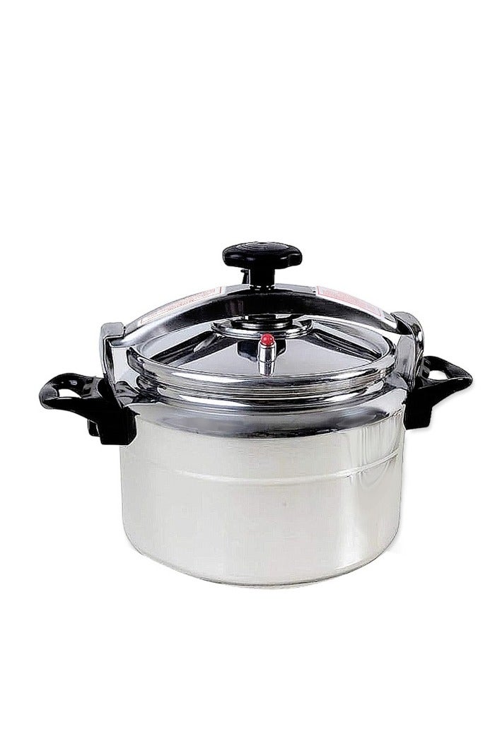 lynx Premium Aluminum Pressure Cooker for Gas and Electric Stove – Fast Cooking Pot with Locking Lid, Safe Pressure Cooker Design, Heat-Resistant Handles, Easy to Clean Kitchen Essential, Ideal for Rice, Meat, Soup, Legumes LY-9105 - Image 1