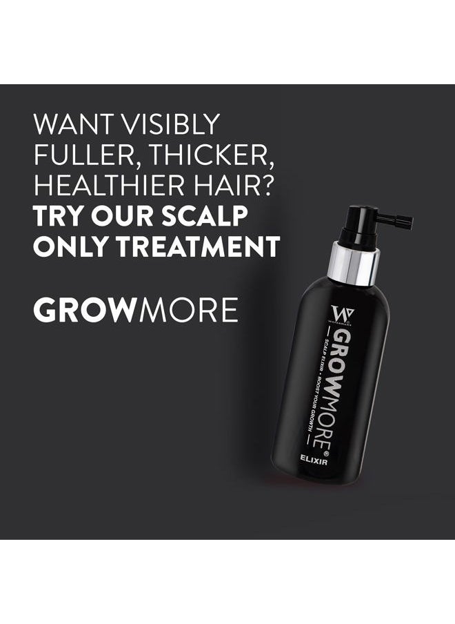 Watermans Grow More, Hair Growth Serum, Visibly Thicker and Stronger Hair, Vegan, Scalp Treatment, DHT Blocker, Rosemary Oil, Biotin, None Medical - Improves scalp density 3.4 Fl Oz  - Image 4