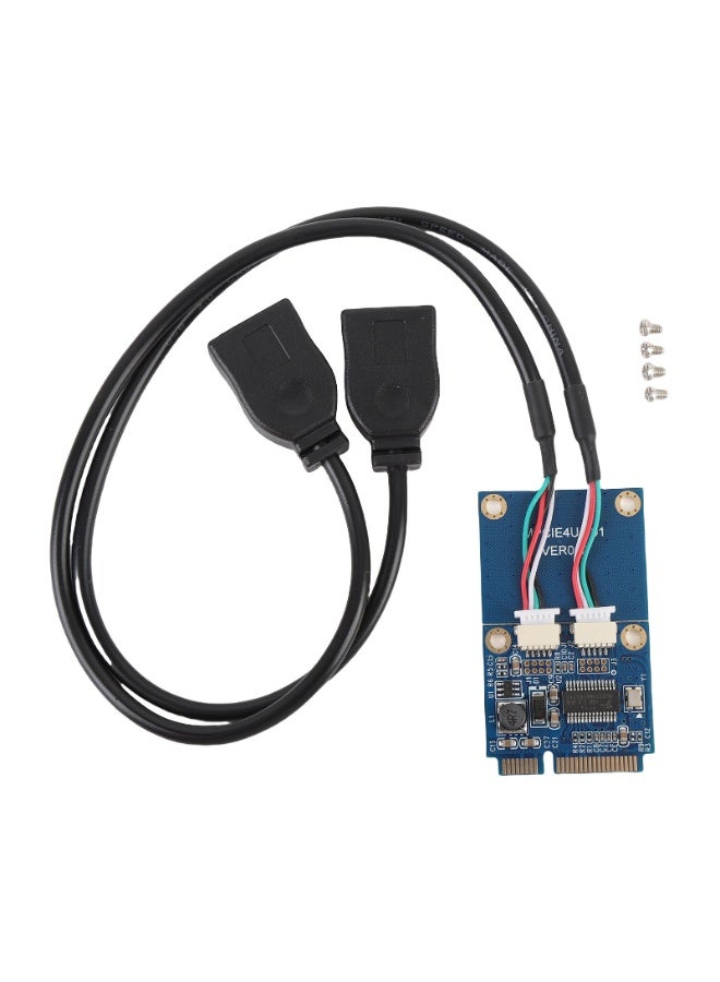 MPCIE to USB Adapter High Speed Data Transmission MPCIE to USB 2.0 Expansion Card for Laptop - Image 1