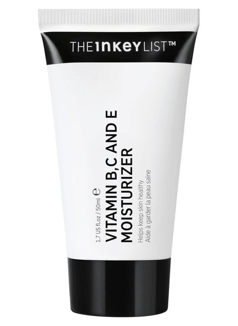 The INKEY List Vitamin B, C and E Lightweight Daily Face Moisturiser to Keep Skin Healthy 50ml
