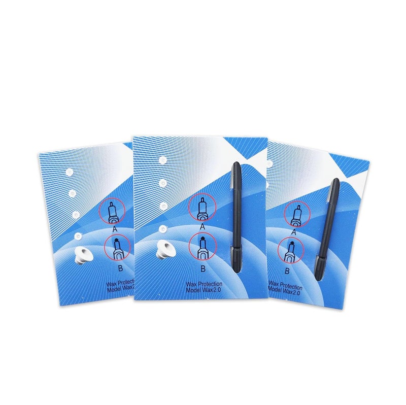 Hearing Aid Wax Guard Filter Kit for Adults
