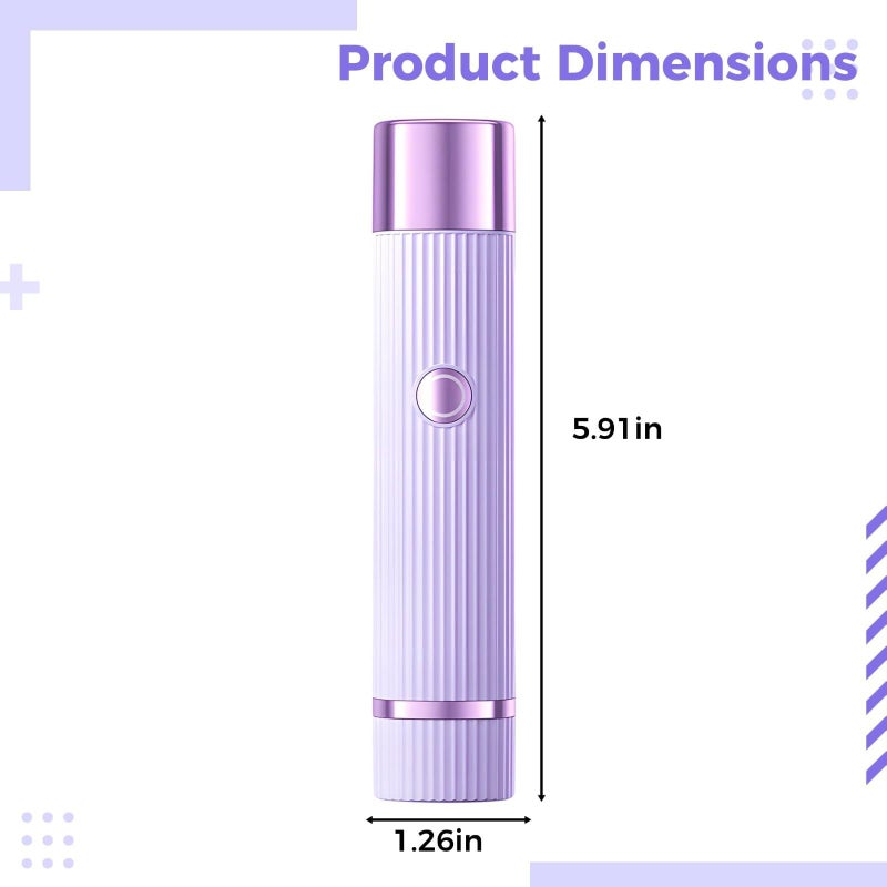 Womens Electric Hair Shaver 2 in 1 Bikini Trimmer For Whole Body Use - Image 3
