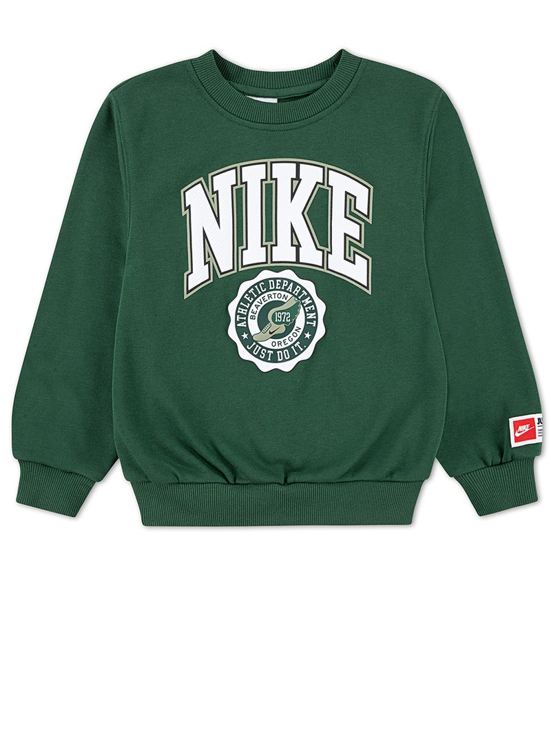 Nike Kids Boys Nsw P.E. Graphic Crew Sweatshirt - Image 1