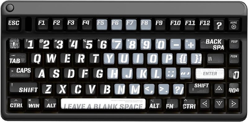 أغطية مفاتيح PBT بودنج، موضوع Raving، 120 مفتاح، ملف ASA، مجموعة أغطية مفاتيح لوحة مفاتيح ميكانيكية لمفاتيح Cherry Gateron MX Switch - Image 1