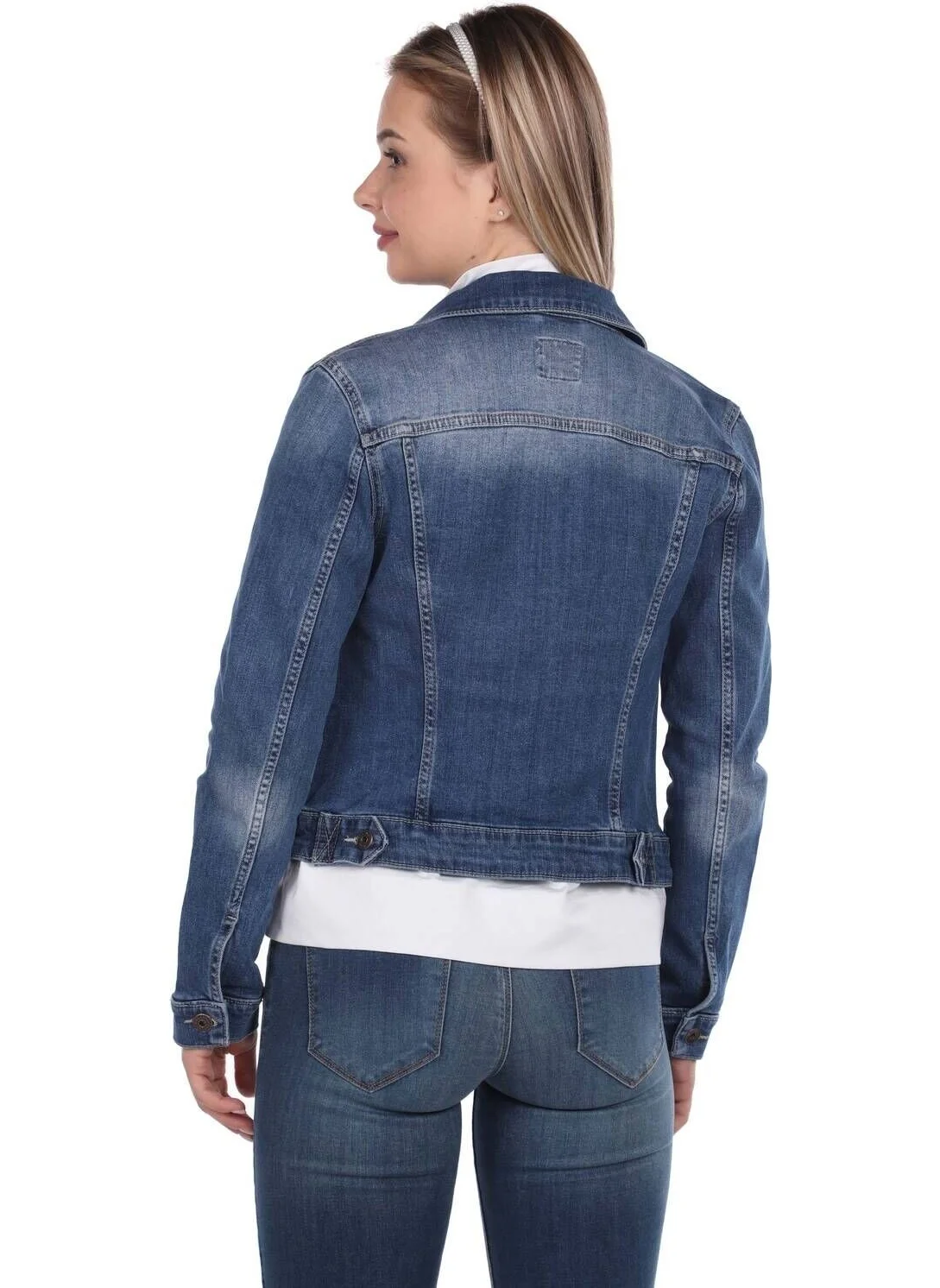 Banny Jeans Pocket Detailed Women's Jean Jacket