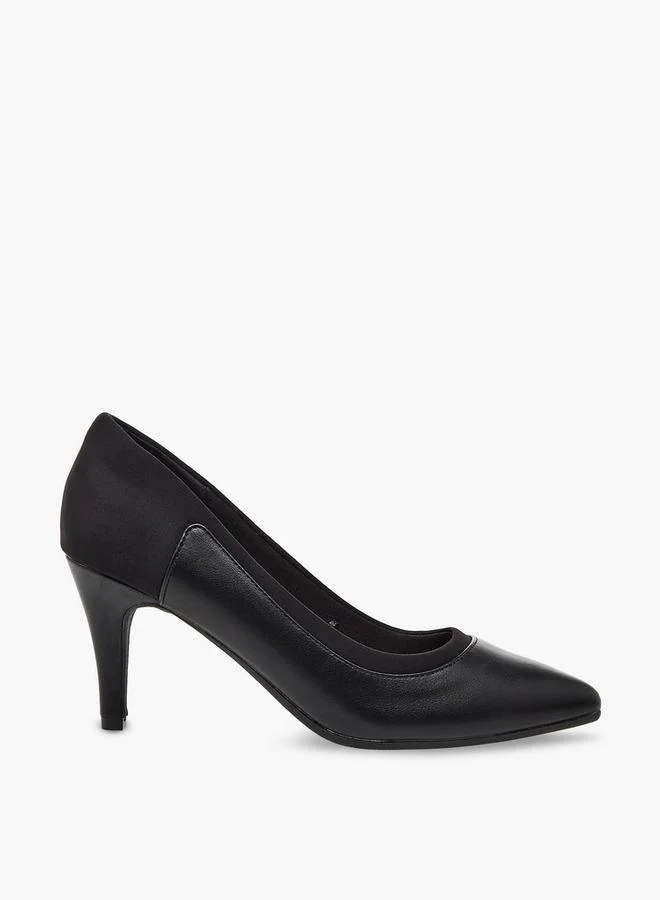 Flora Bella By Shoexpress BLACK Women Stiletto Heel Pumps for Women | Best Price UAE