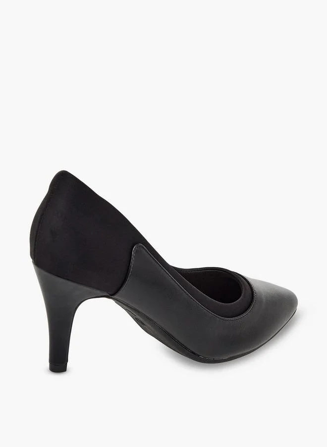 Flora Bella By Shoexpress BLACK Women Stiletto Heel Pumps for Women | Best Price UAE
