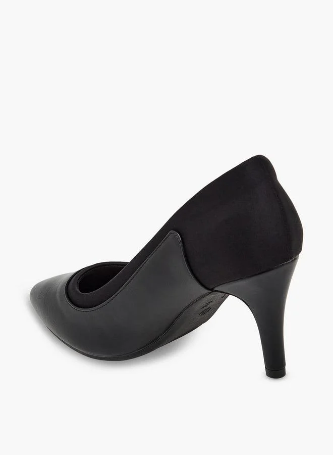 Flora Bella By Shoexpress BLACK Women Stiletto Heel Pumps for Women | Best Price UAE