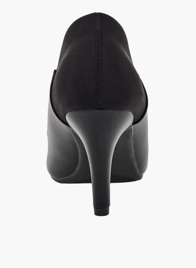 Flora Bella By Shoexpress BLACK Women Stiletto Heel Pumps for Women | Best Price UAE