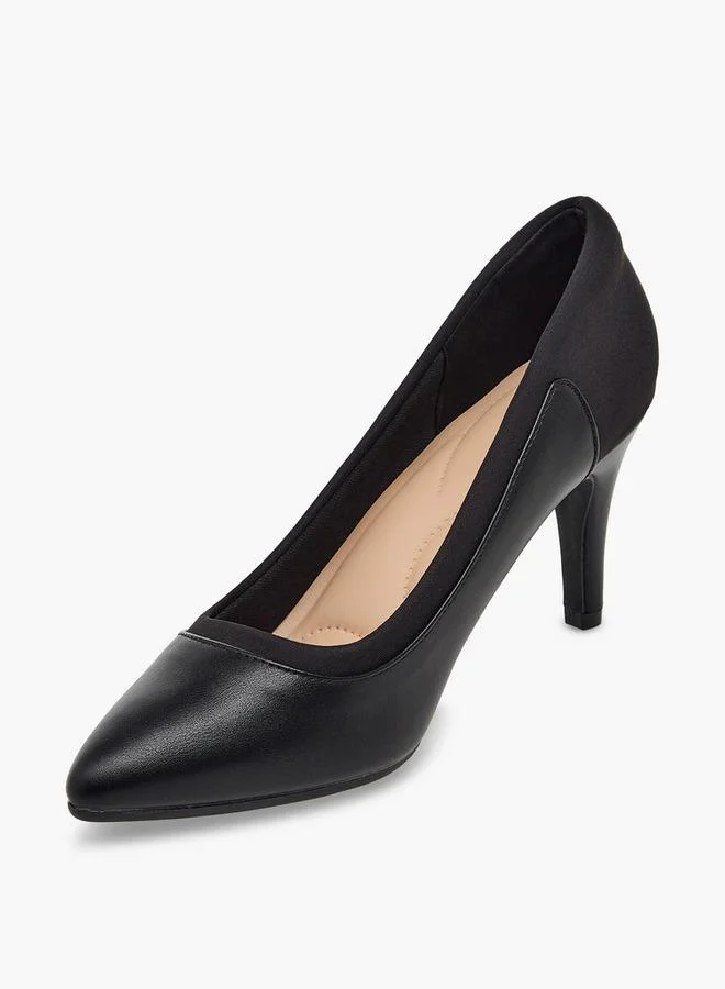 Flora Bella By Shoexpress BLACK Women Stiletto Heel Pumps for Women | Best Price UAE