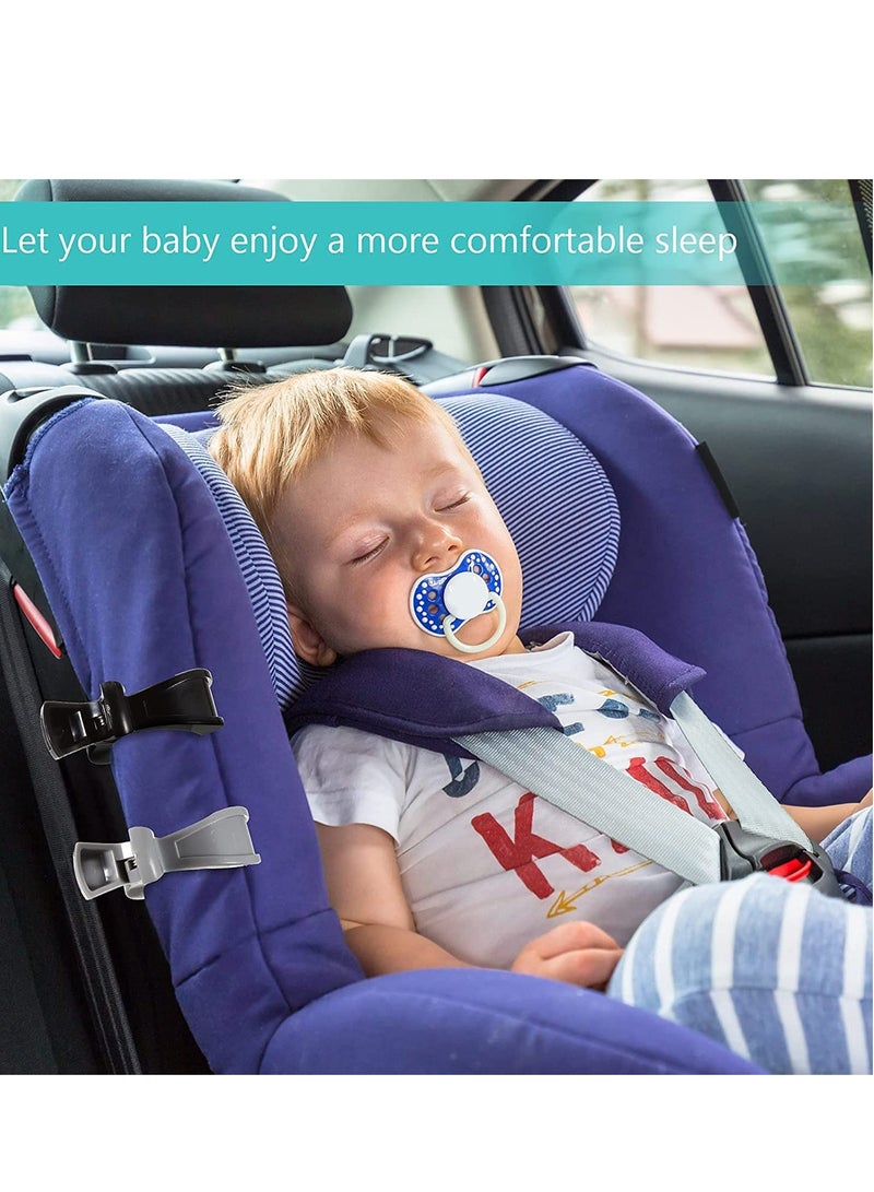 SOLARAE Stroller Blanket Pegs Baby Carriage Canopy Clip hooks Small Fixing Clips to Seat Cover Nursing Practical Clamps Mosquito Net Buggy Accessory - Image 3