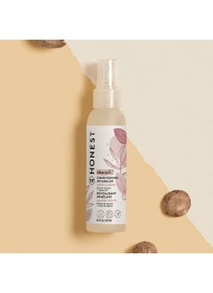 The Honest Company Conditioning Hair Detangler | Leave-in Conditioner + Fortifying Spray | Tear-free, Cruelty-Free, Hypoallergenic | Almond Nourishing, 4 fl oz  - Image 3