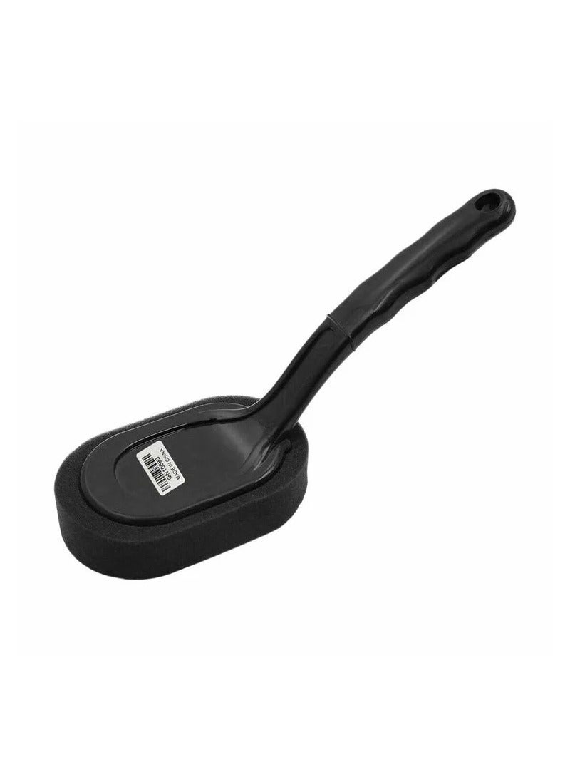 Car Wheel Cleaning Brush Soft Sponge Head with Long Handle for Exterior and Interior Cleaner Brush - Image 2
