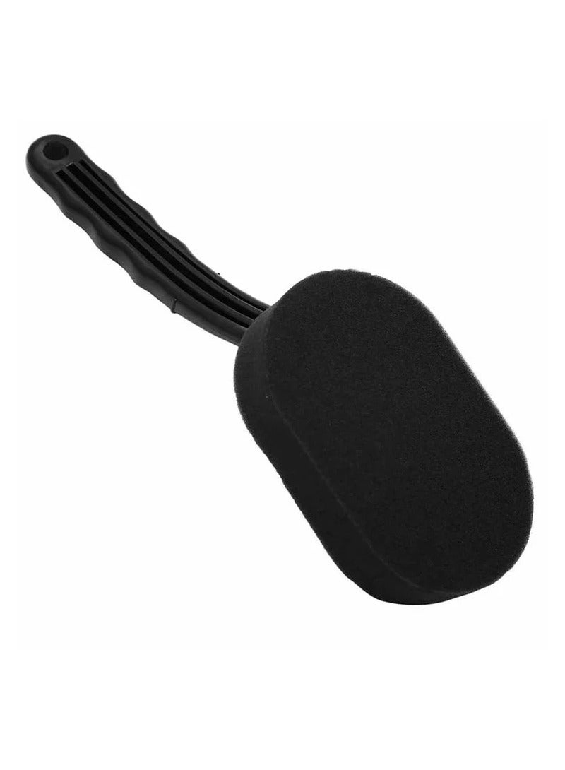 Car Wheel Cleaning Brush Soft Sponge Head with Long Handle for Exterior and Interior Cleaner Brush - Image 5