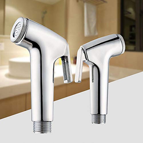 SBD HF300C0 ABS Health Faucet Gun | Hand Shower | Bidet Jet Spray Gun | Jet Spray for Toliet | 2Pc Health Faucet Gun only Chrome Finished - Image 1