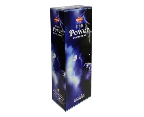Hem Divine Power Incense Sticks 120 Sticks 6 Boxes Inside  9 Inches Long 20g Per Box Elevate Your Senses Purify Your Space and Awaken Your Innermost Aspirations
