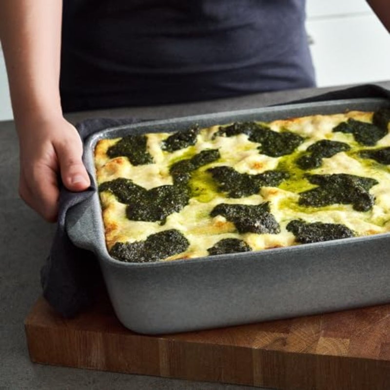 Oven Dish Misty Cliff 36 x 26 cm, Stoneware Lasagne Casserole Dish - Image 3