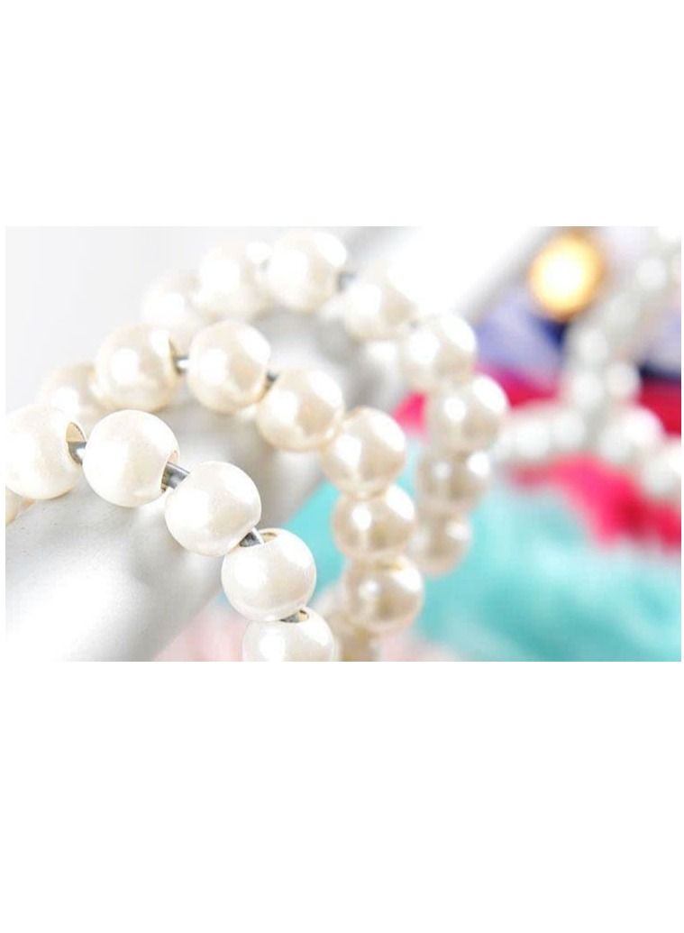 Red Dot Gift 5-Pack 39cm Peral Cloth Hangers Standard Hangers - Image 5