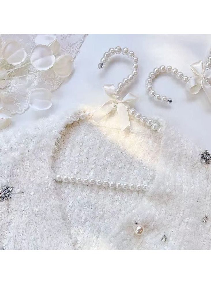 Red Dot Gift 5-Pack 39cm Peral Cloth Hangers Standard Hangers - Image 1