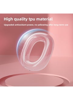 360-degree Full-coverage Airpods Max Ear Cushion Protective Case Headset Shell Inner Cover Ultra-soft Tpu-Color:Transparent-Applicable Model:AirPods Max Inner Cover