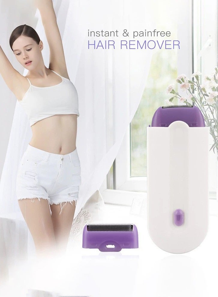 Lithium - Ion Rechargeable Hair Remover: Instant, Painless & Safe Hair Removal - Image 1