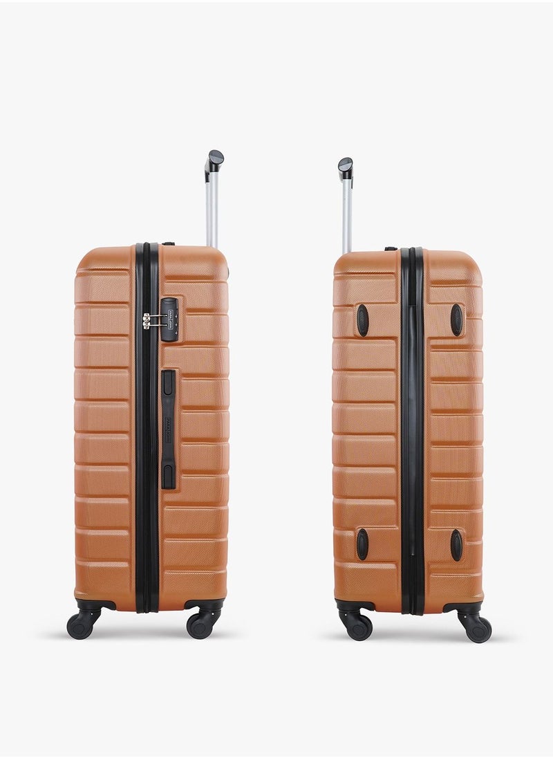 PARAJOHN - Beta Cabin Size ABS Hardside Spinner Luggage Trolley 20 Inch Orange - Image 1