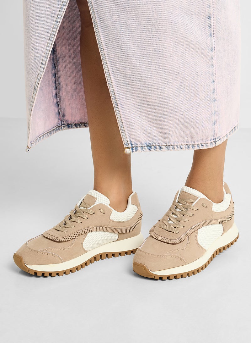 Ginger Cut Out Detail Casual Sneakers  - Image 5