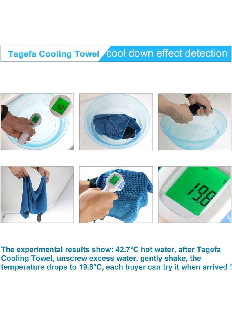 Y&D 4 Piece Sports Quick Drying Ice Towel - Image 3
