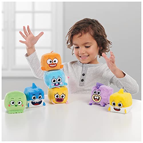 WowWee Baby Shark's Big Show! Song Cube – Chucks Plushie with Baby Shark Theme Song – Cute Stuffed Animals for Toddlers - Image 4