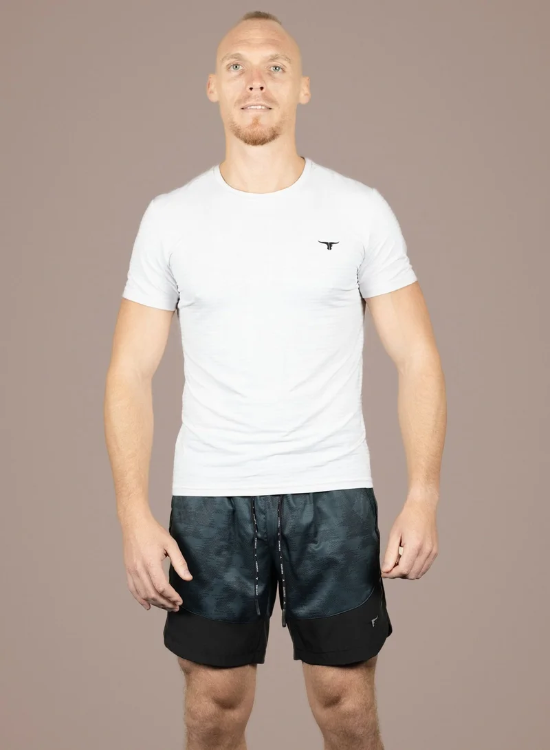THUGFIT White THUGFIT AirmanArmor - Men's Muscle Fit T-Shirt - White for Men | Best Price UAE