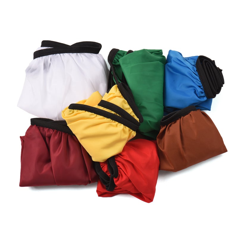 Flash Light Shade Diffuser: 42cm Multicolor 7-Pack Top-Quality Non-Woven Fabric - Stretchable Band Secure Fit Photography Light Soft Cover for Studio Portrait Video Lighting - Image 2