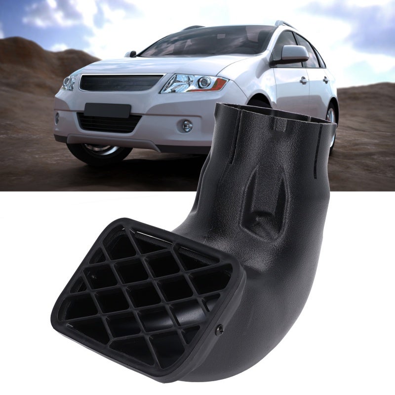Car Snorkel Head LLDPE Plastic Dust Collector Air Intake Head Replacement Universal Accessory3.5in - Image 1