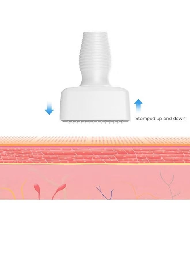 Generic Adjustable Microneedling Derma Stamp Professional Microneedle Derma pen Skin Care Tools for Face Skin Hair Beard Growth Gift for Women  - Image 5