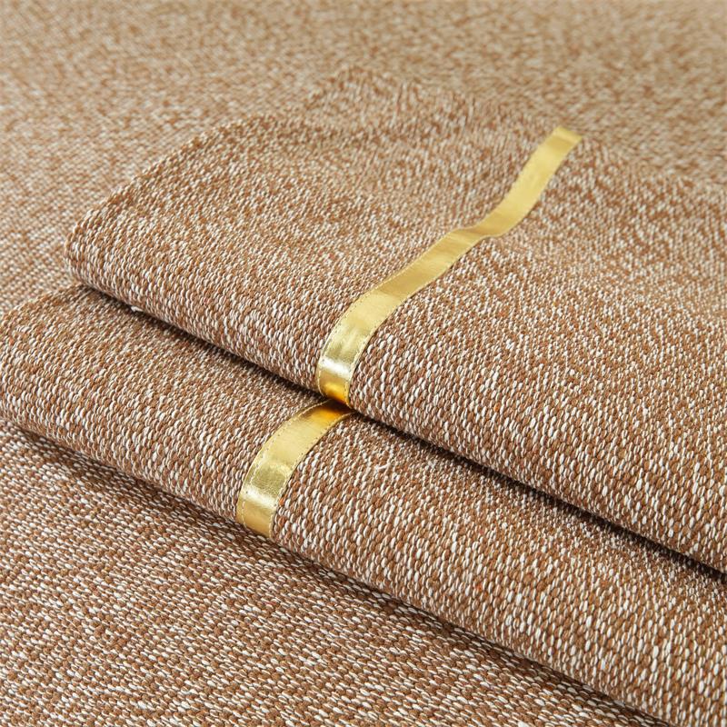 Linen Sofa Cushion Straight Row Cushion Fabric Cotton And Linen Ice Silk Solid Wood Universal Accessible Luxury Sense For All Seasons - Image 5